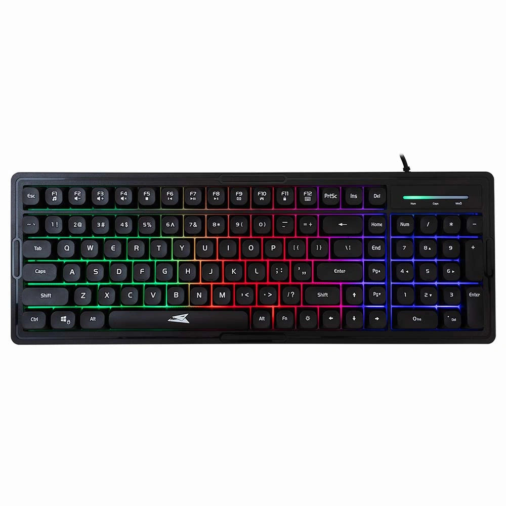 BARACUDA GAMING COMBO KEYBOARD AND MOUSE BGC-012 ORCA BLACK