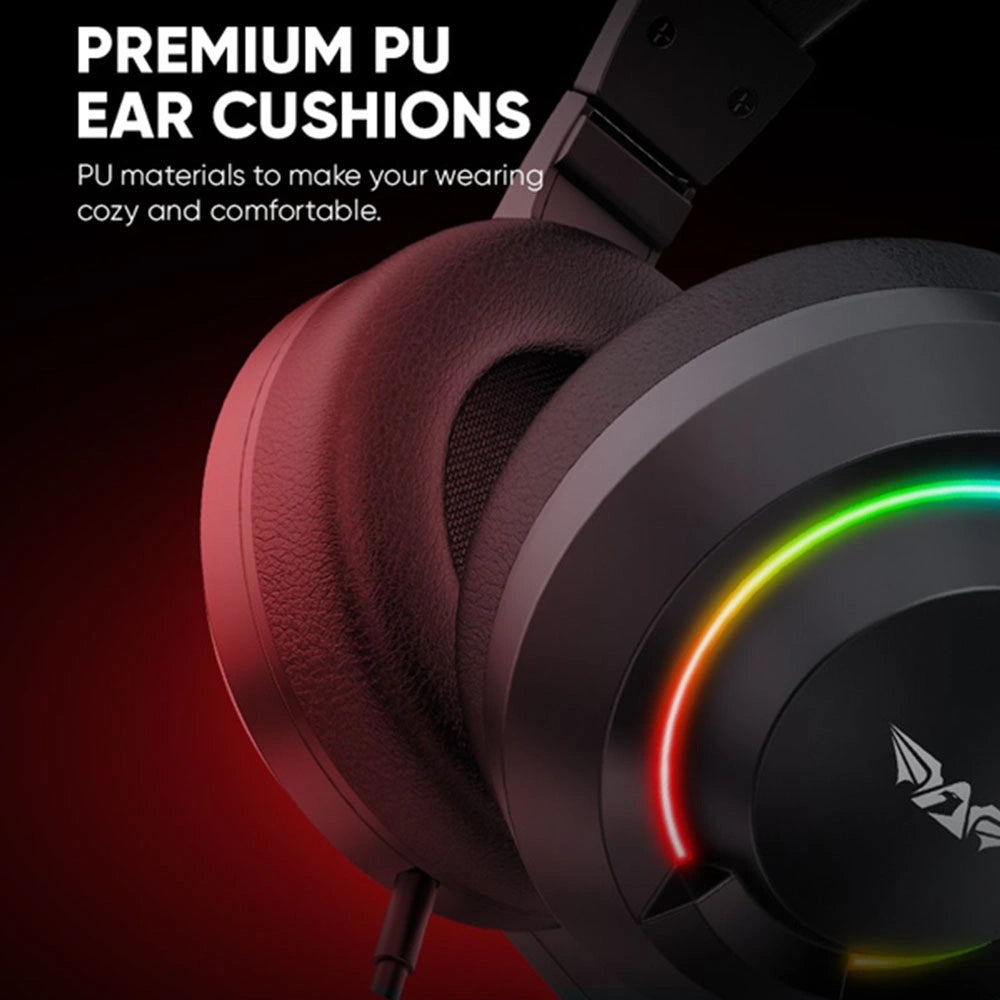 ARMMAGGEDDON GAMING HEADSET RGB 2.1 PULSE 1 CHROMA BLACK