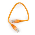 CABLEXPERT CAT5e UTP PATCH CORD ORANGE 0,25M