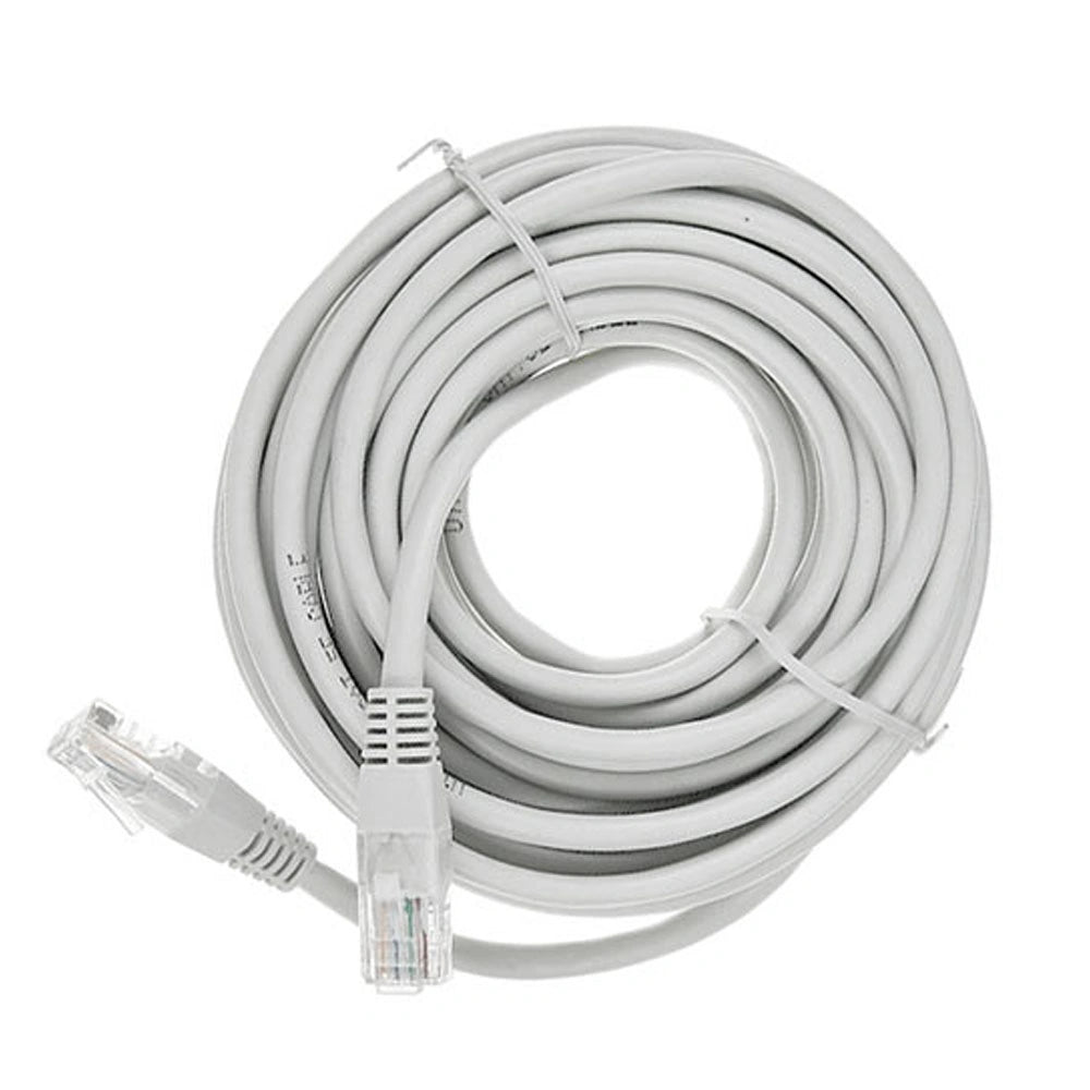 CABLEXPERT CAT5 UTP CABLE PATCH CORD MOLDED STRAIN RELIEF 50U PLUGS GREY 15M