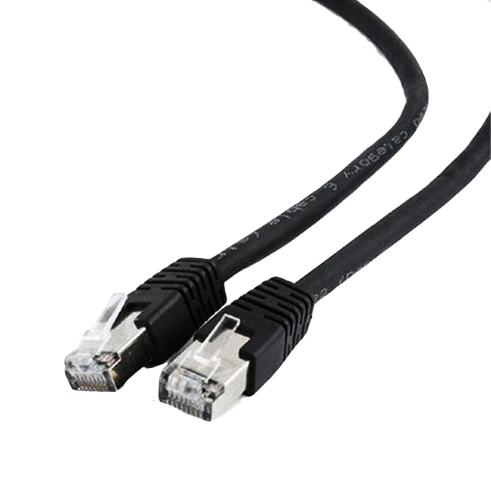 CABLEXPERT FTP CAT6 PATCH CORD BLACK SHIELDED 2M