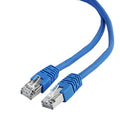 CABLEXPERT FTP CAT6 PATCH CORD BLUE SHIELDED 0,5M