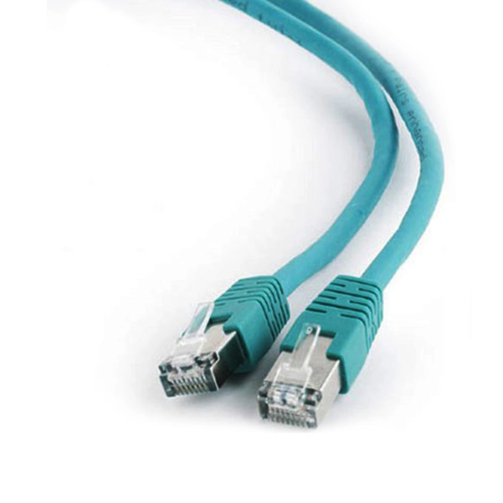 CABLEXPERT FTP CAT6 PATCH CORD GREEN SHIELDED 3M