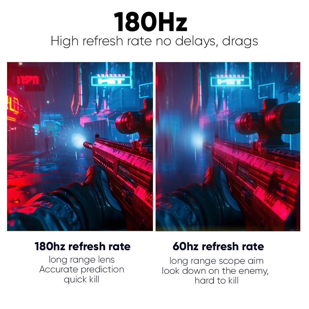 ARMAGGEDDON 32' 2K WQHD MONITOR PIXXEL+ 180HZ AMD FREE SYNC BLACK