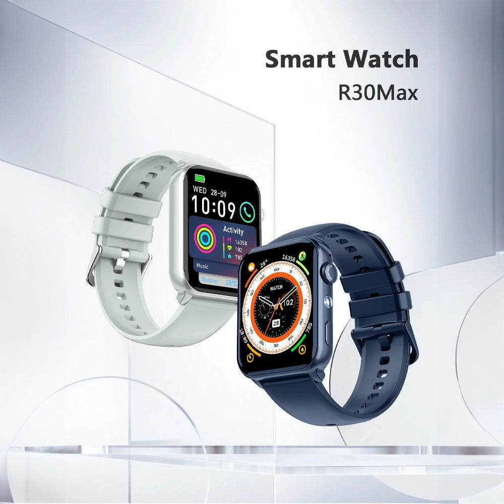 BLACKVIEW BT5.2 SMART WATCH WITH AI VOICE ASSISTANT SILVER