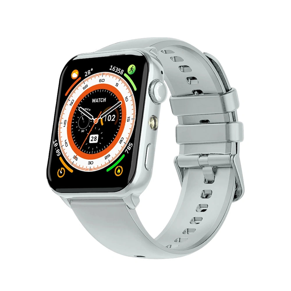 BLACKVIEW BT5.2 SMART WATCH WITH AI VOICE ASSISTANT SILVER