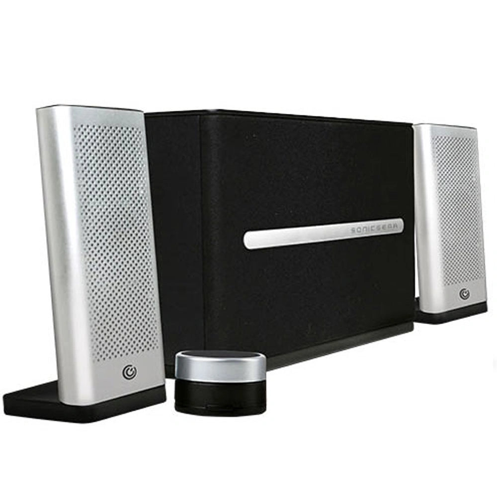 SONIC GEARS 2,1 HI-FI BLUETOOTH SPEAKERS SPACE 7 SILVER