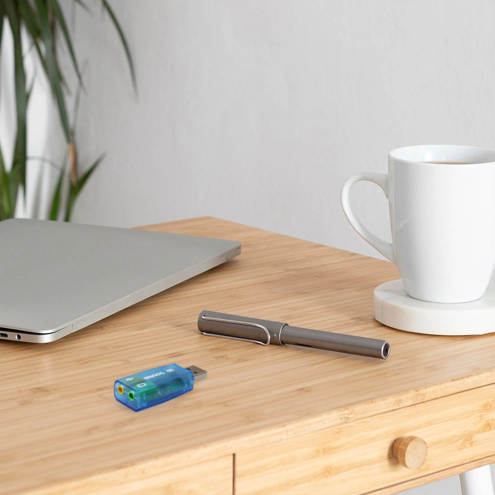 GEMBIRD USB SOUND CARD VIRTUS2 LIGHT BLUE