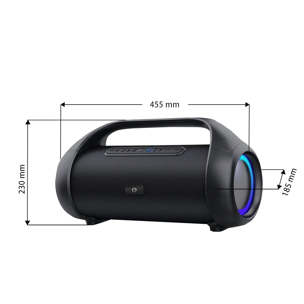 MANTA BT RGB SPEAKER WITH VOICE ASSISTANT 180W