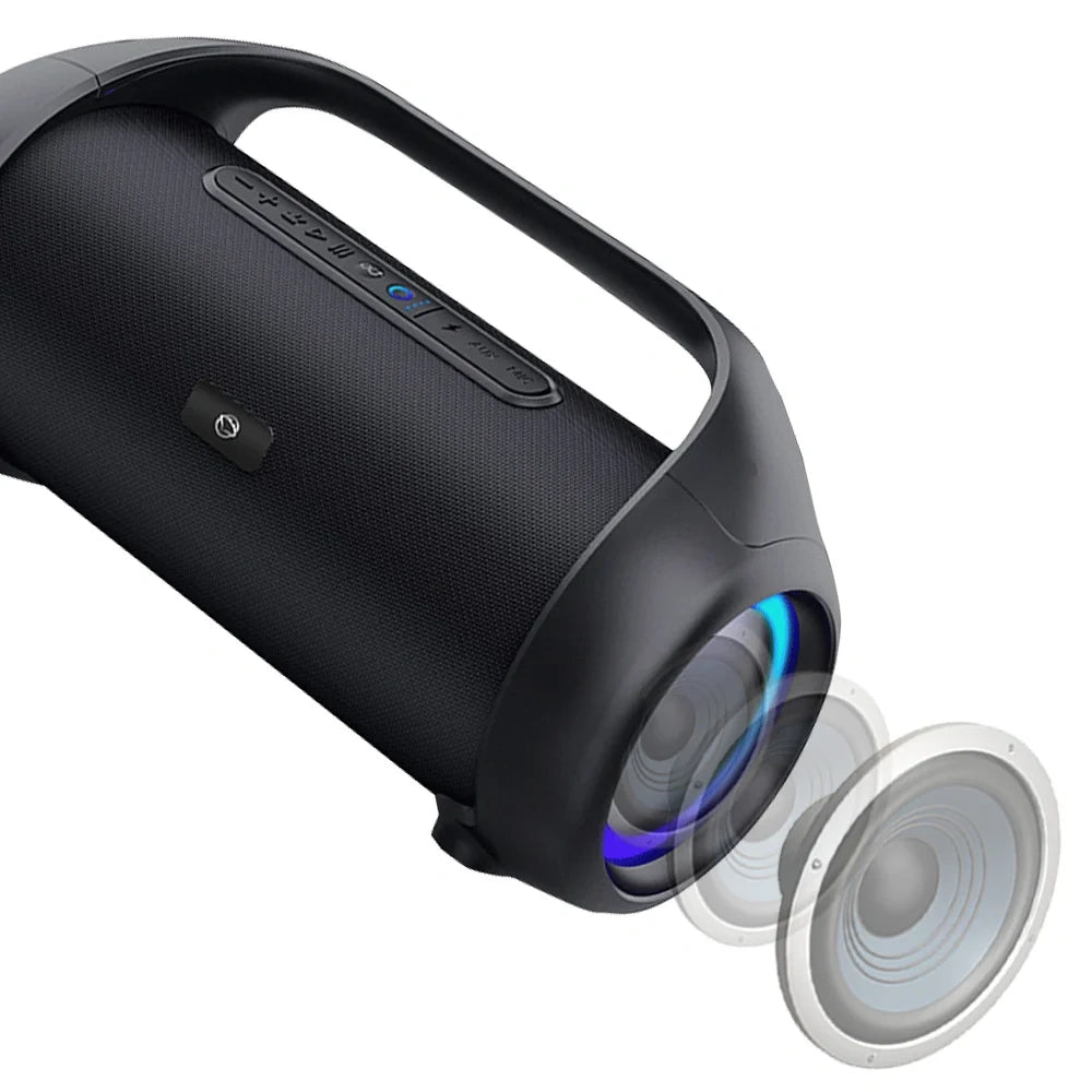 MANTA BT RGB SPEAKER WITH VOICE ASSISTANT 180W