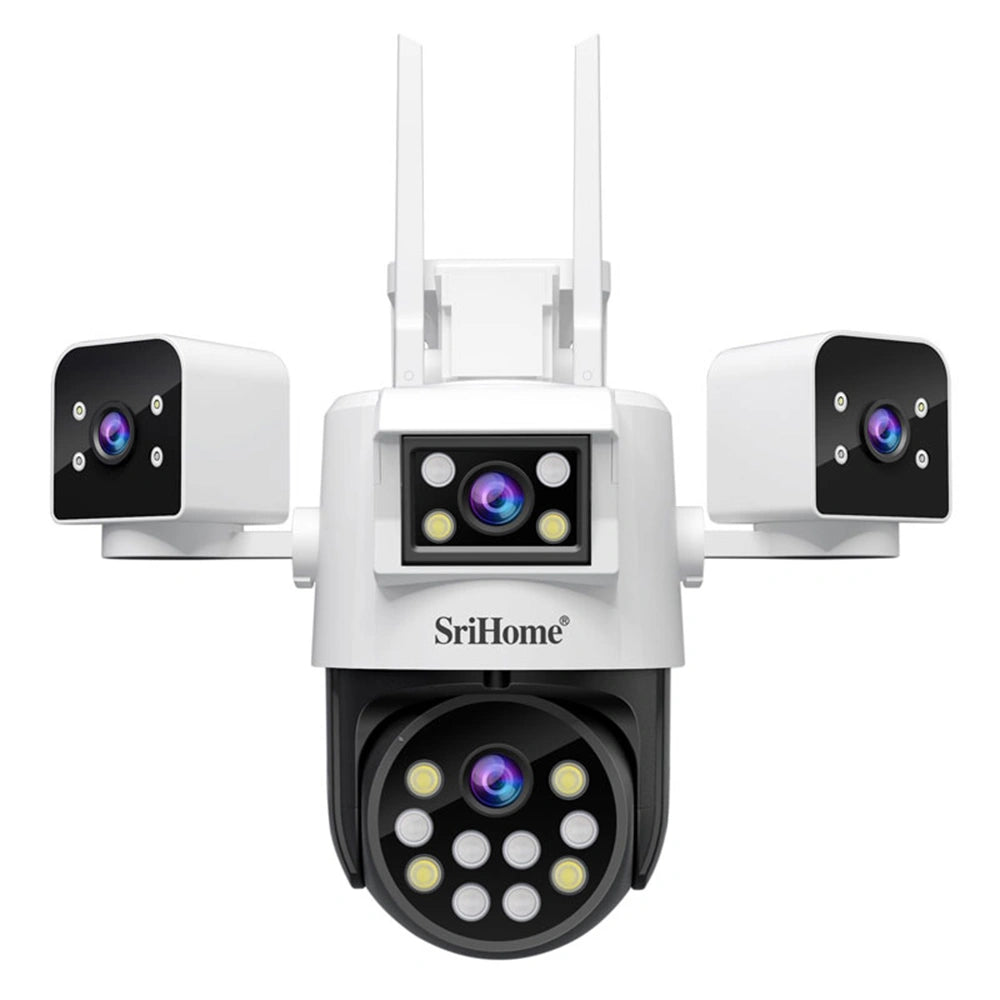 SRIHOME 8MP QUAD-LENS PTZ SECURITY CAMERA