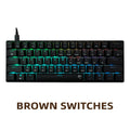 WHITE SHARK GK-004131 SHINOBI-2 MECH KEYBOARD BLACK US BROWN SWITCHES
