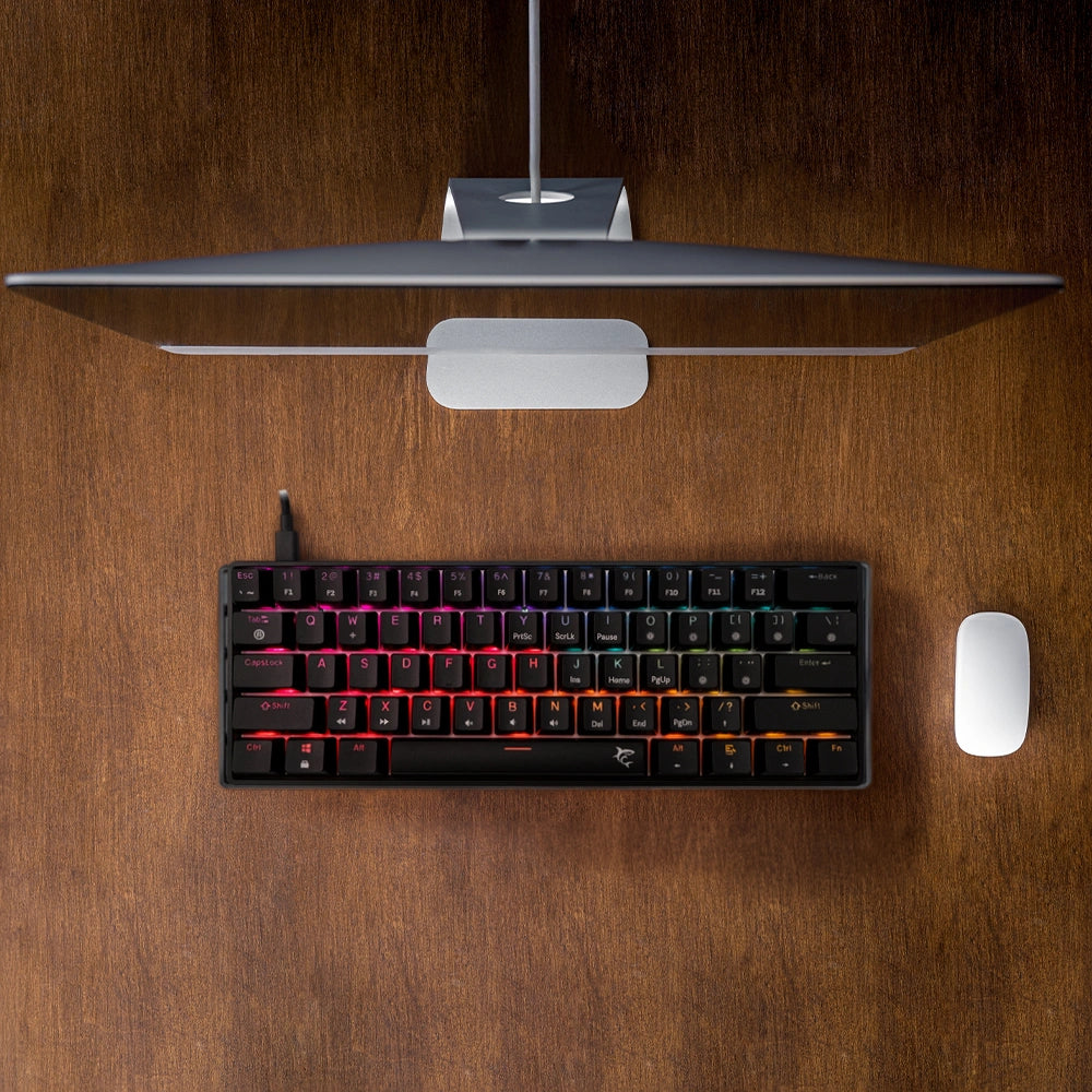 WHITE SHARK MECHANICAL KEYBOARD RED SWITCH GK-004111 BLACK