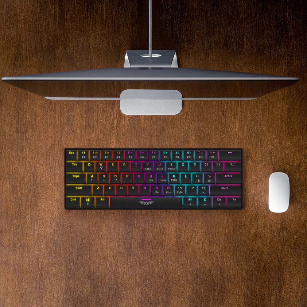 ARMAGGEDDON LOW PROFILE MODULAR MECH. KEYBOARD SMK-1C PSYCHSPARROW BLUE SWITH BLACK CLICKY