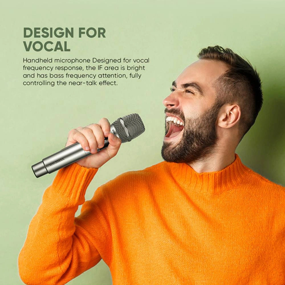 SONICGEAR PROFESSIONAL UHF WIRELESS MICROPHONE WM 3000UL PLATINUM