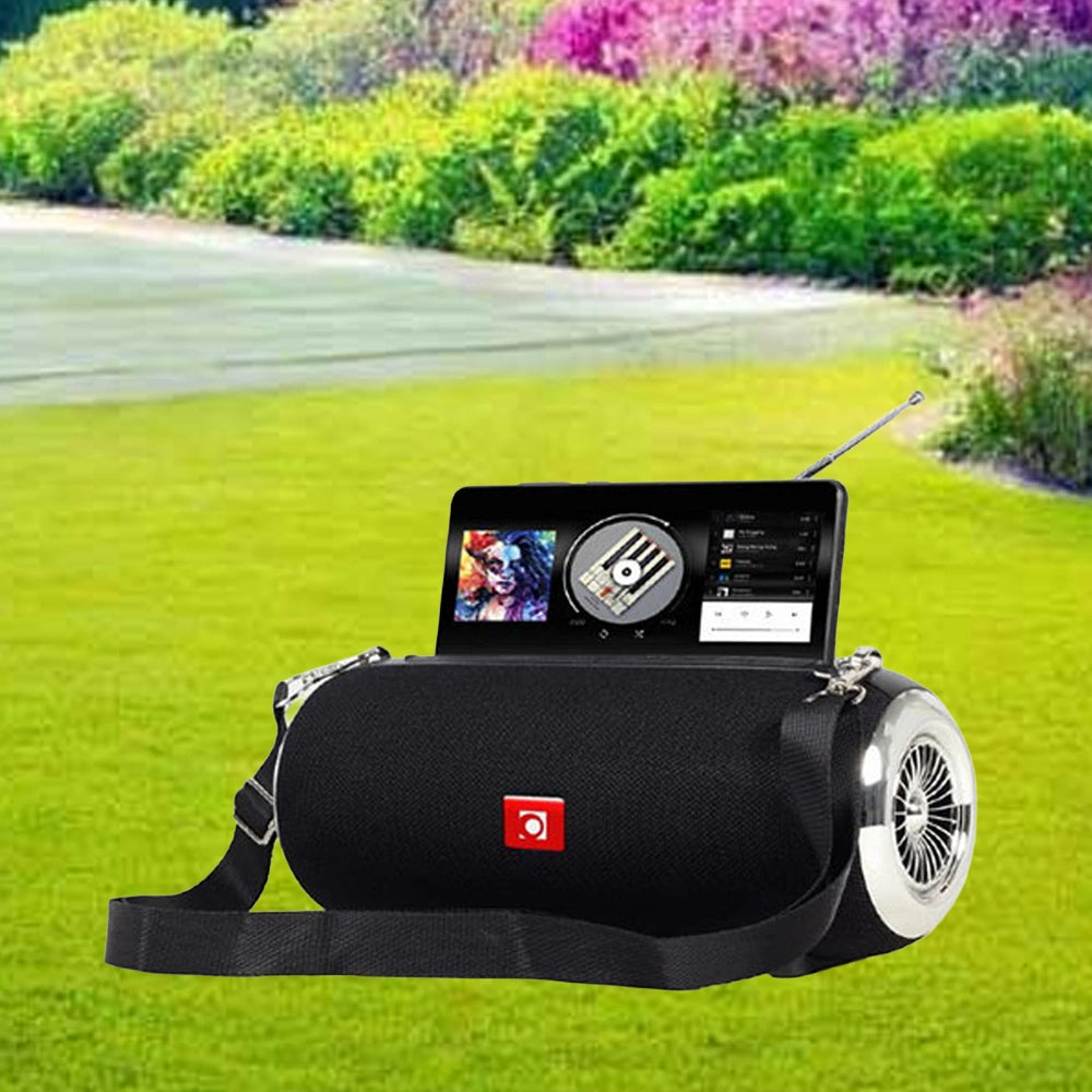 GEMBIRD PORTABLE BLUETOOTH SPEAKER WITH ANTENNA BLACK
