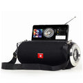 GEMBIRD PORTABLE BLUETOOTH SPEAKER WITH ANTENNA BLACK