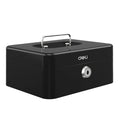 DELI PORTABLE MINI CASH BOX BLACK