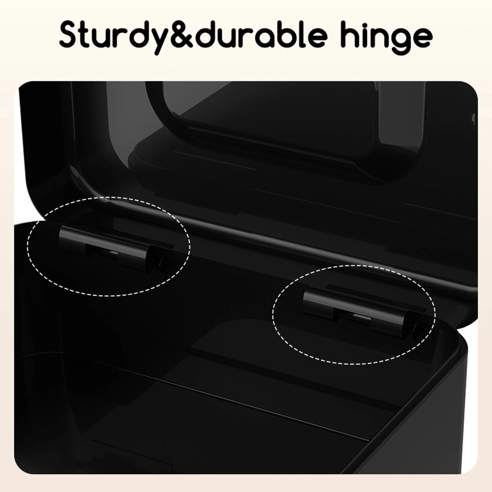 DELI PORTABLE MINI CASH BOX BLACK