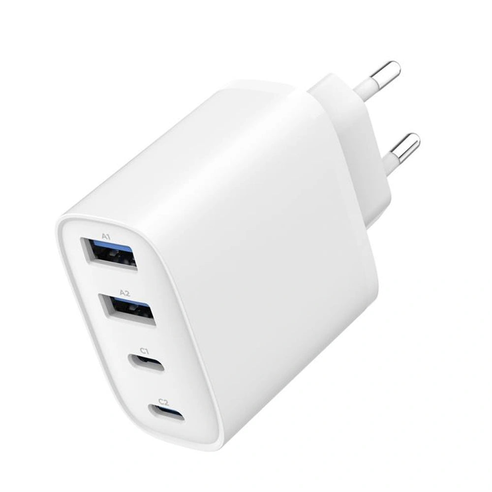 GEMBIRD 4-PORT 40W GAN USB POWER DELIVERY FAST CHARGER WHITE