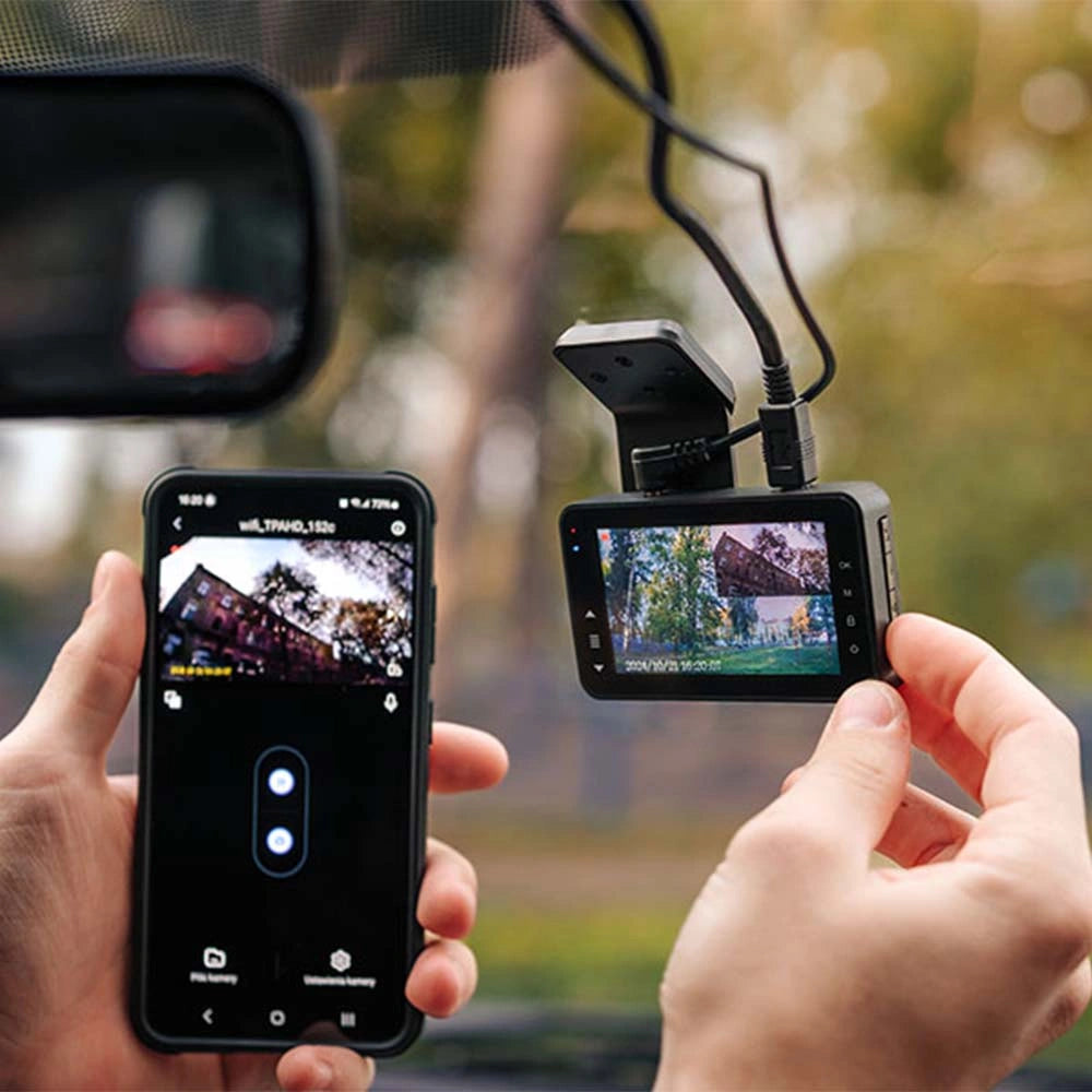 TRACER DASH CAR CAMERA WIFI 1080P OPTI 3D-WF BLACK