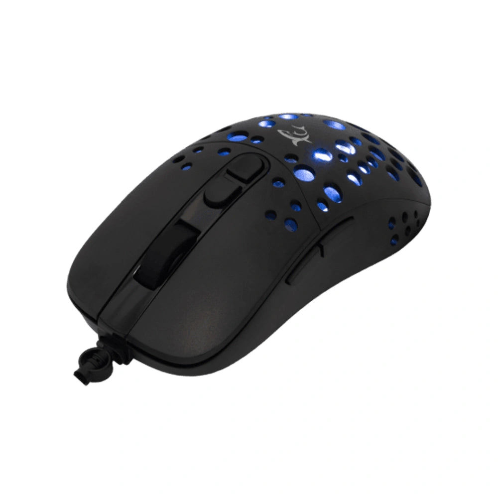 WHITE SHARK RGB GAMING MOUSE GM-9004 12800DPI BLACK