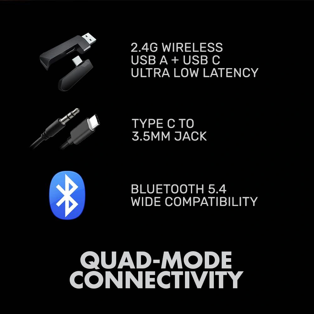 ARMAGGEDDON eDSP 7.1 SURROUND QUAD-MODE WIRELESS HEADSET ORION 7 SIERRA
