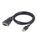 CABLEXPERT USB TO DB9M SERIAL PORT CONVERTER CABLE BLACK 1,5M
