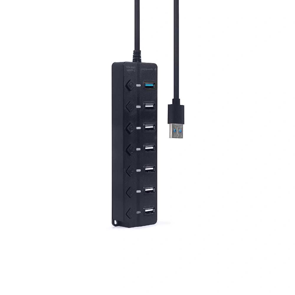 GEMBIRD 7-PORT USB HUB (1XUSB3.1+6XUSB2.0) WITH SWITCHES