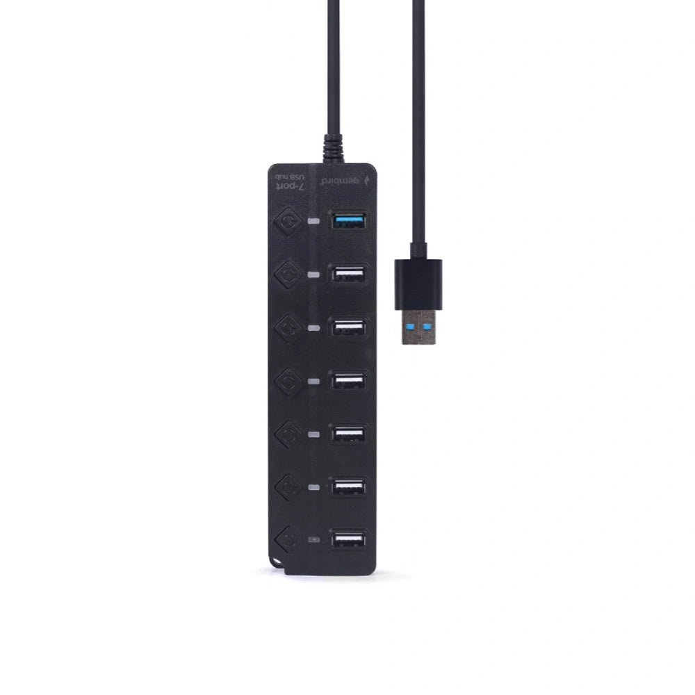 GEMBIRD 7-PORT USB HUB (1XUSB3.1+6XUSB2.0) WITH SWITCHES