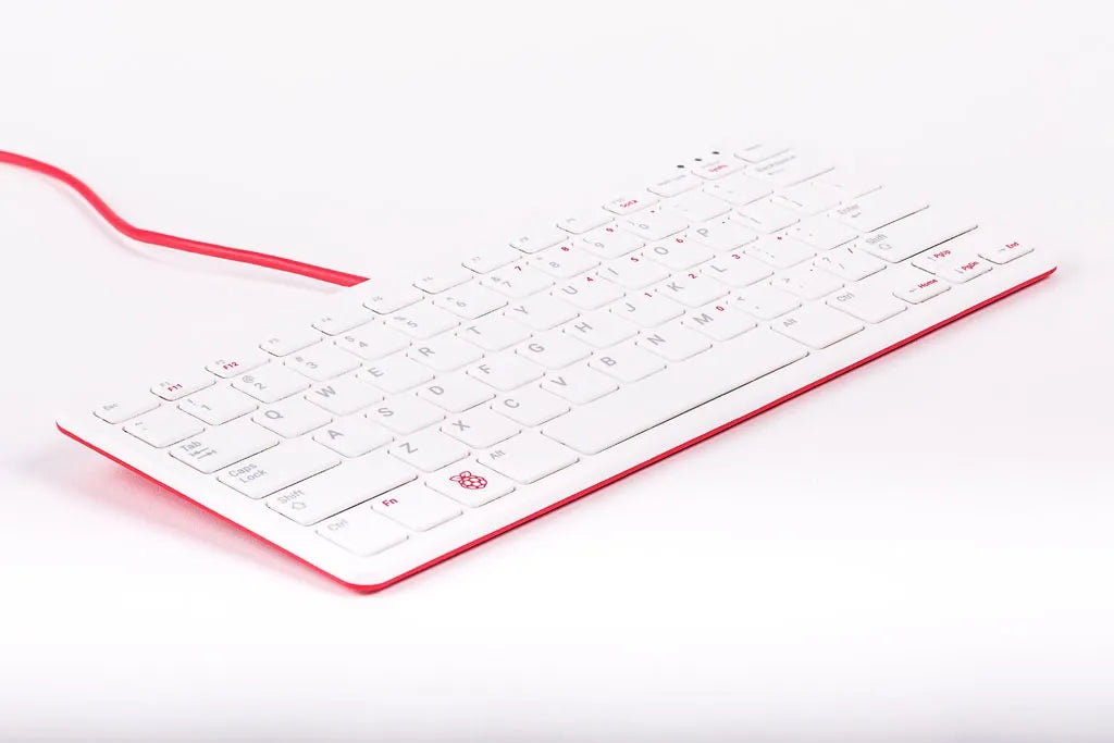 Raspberry Pi Official Keyboard και Hub US (Red/White)