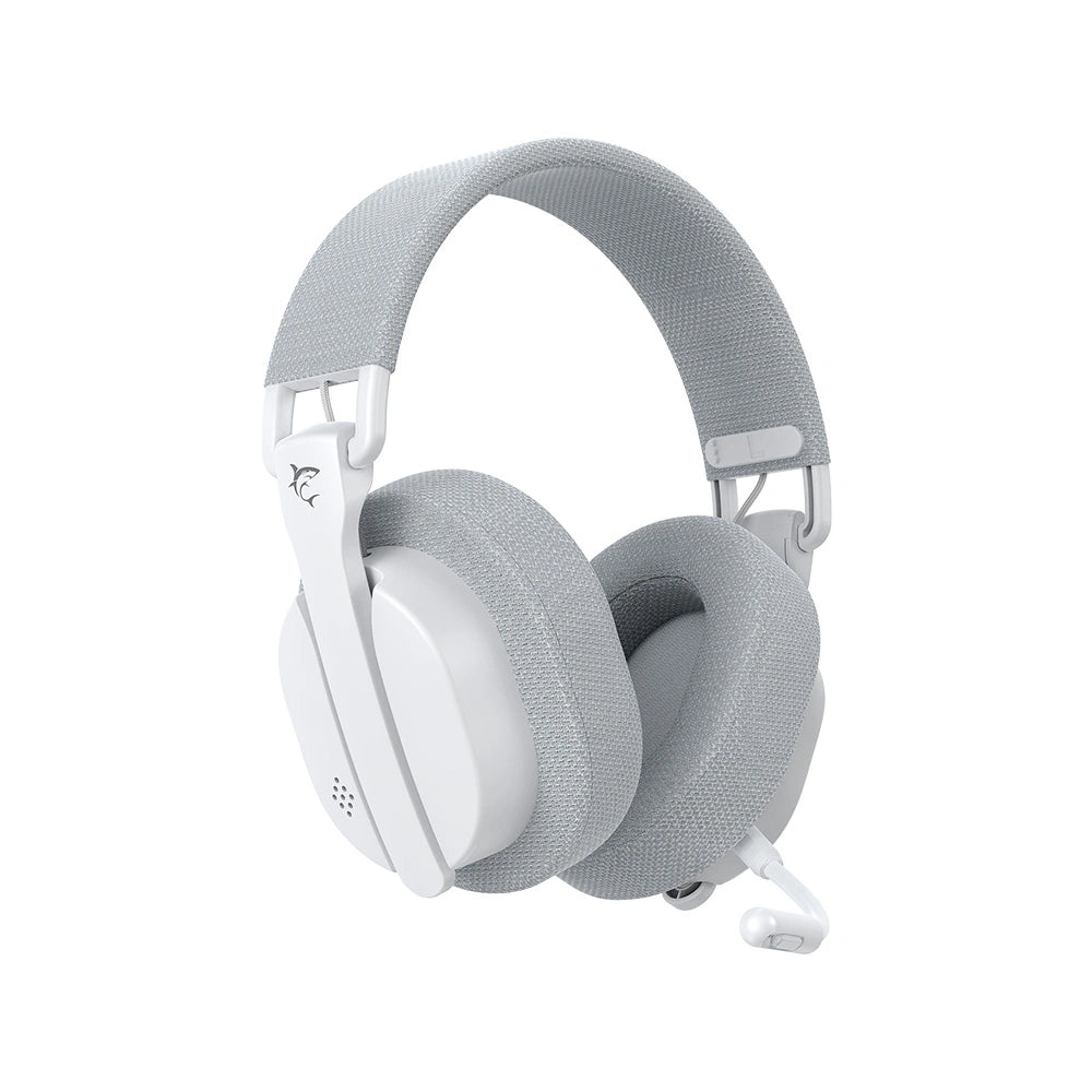 WHITE SHARK 3-IN-1 WIRELESS FOLDABLE GAMING HEADPHONES WGH-2444 FIRECREST WHITE
