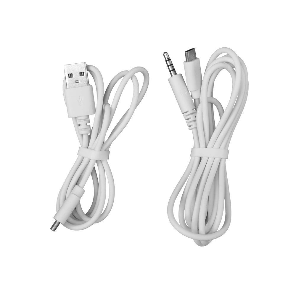 WHITE SHARK 3-IN-1 WIRELESS FOLDABLE GAMING HEADPHONES WGH-2444 FIRECREST WHITE