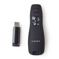 GEMBIRD WIRELESS PRESENTER WITH LASER POINTER BLACK, WP-L-12