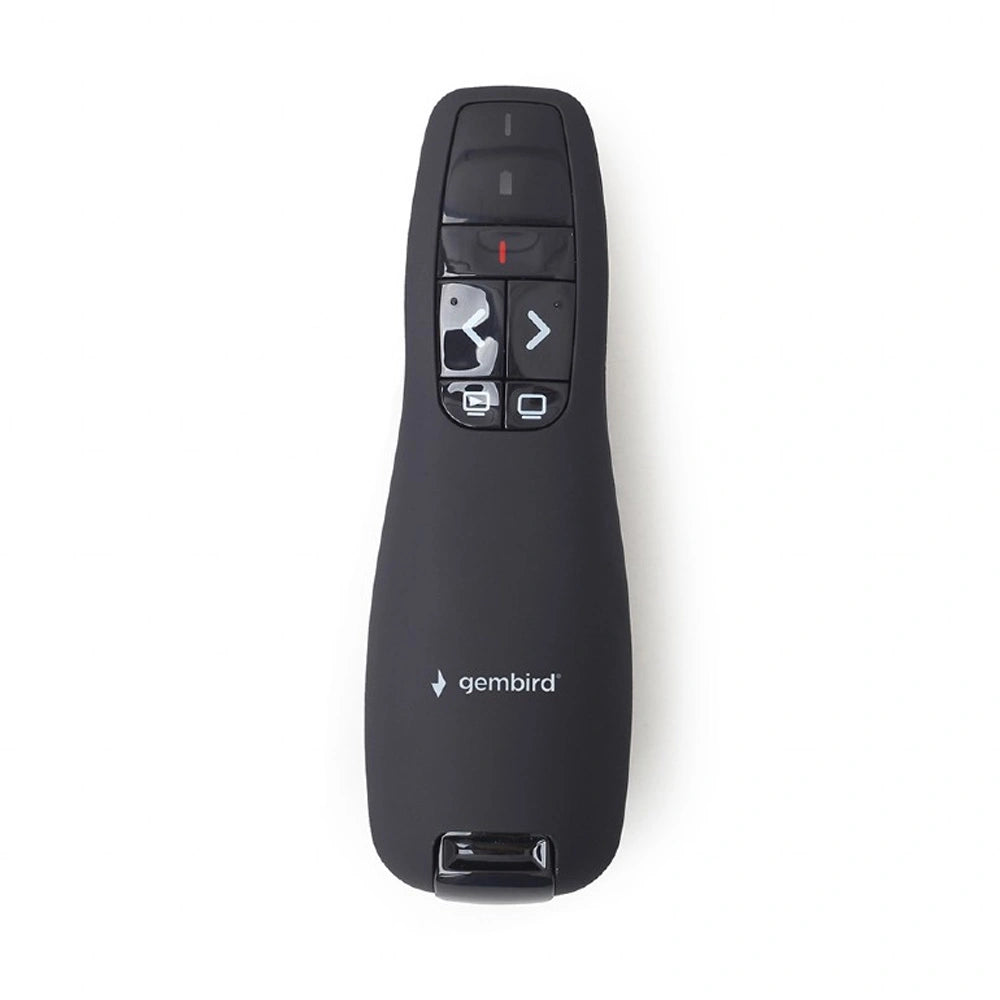 GEMBIRD WIRELESS PRESENTER WITH LASER POINTER BLACK, WP-L-12