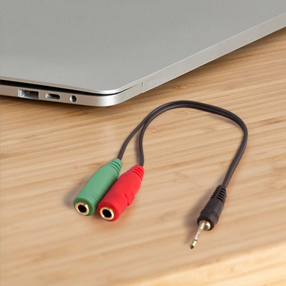 WHITE SHARK HEADSET CABLE 3,5mm x 2F.3pin - 3,5mm M.4pin 0,2m