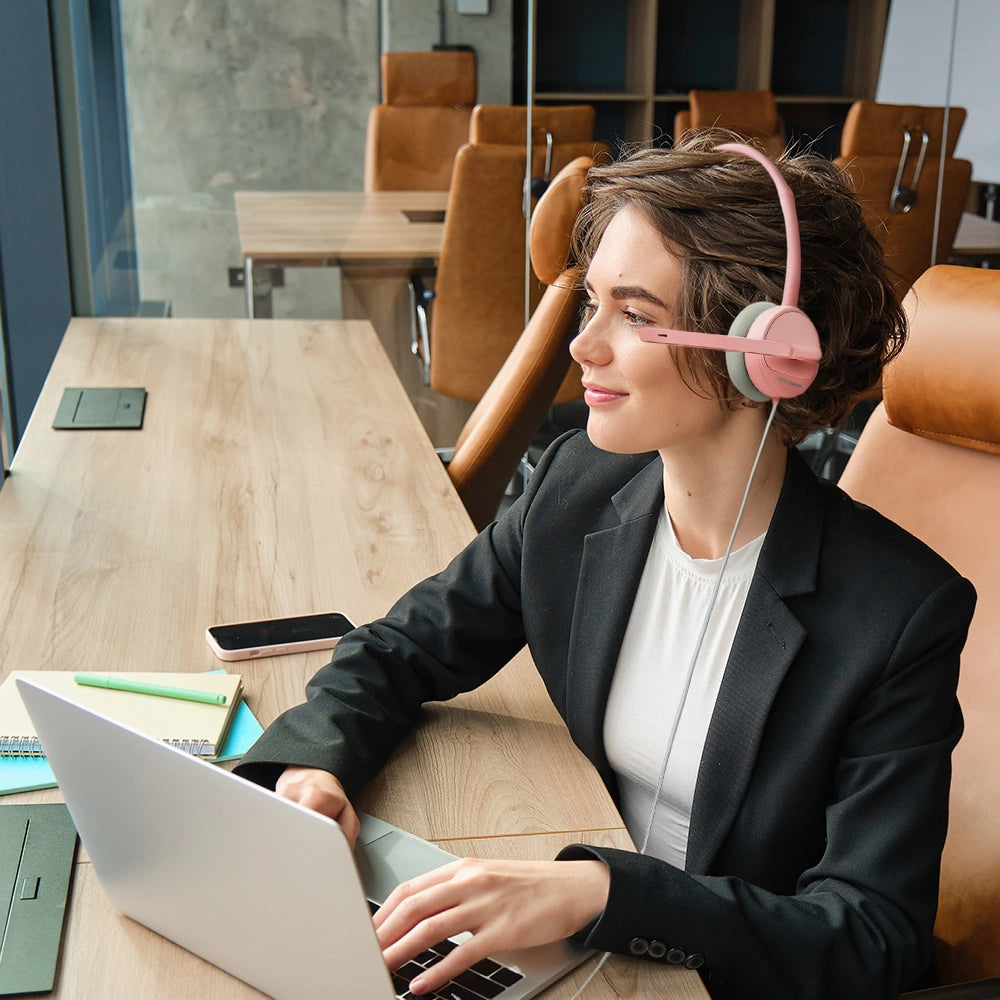 ALCATROZ WIRED HEADSET JACK 3.5MM PINK