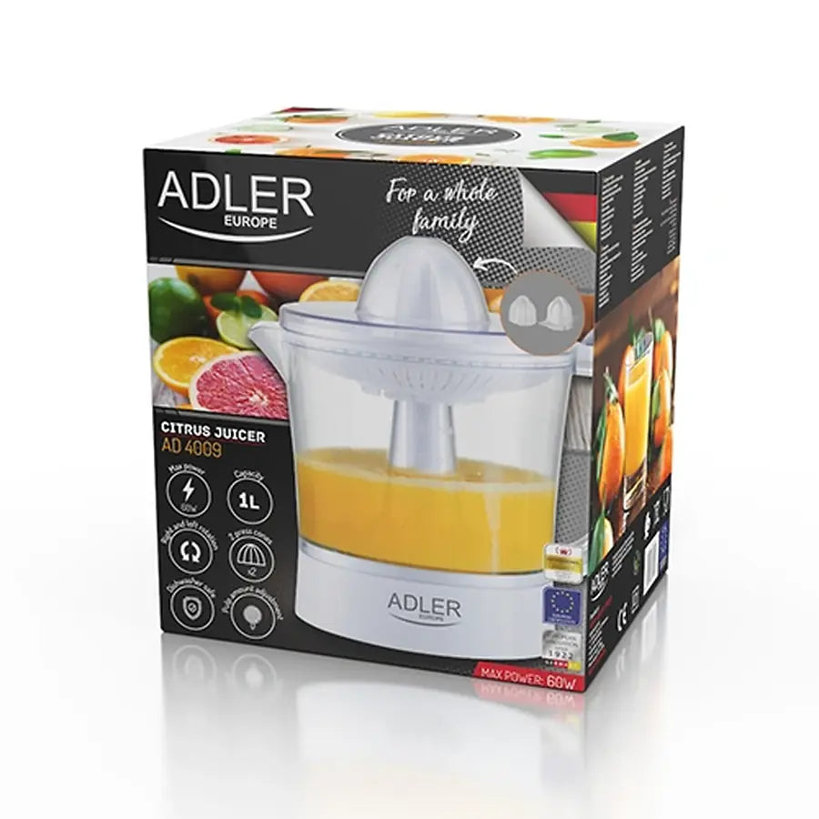 ADLER CITRUS JUICER 60W WHITE