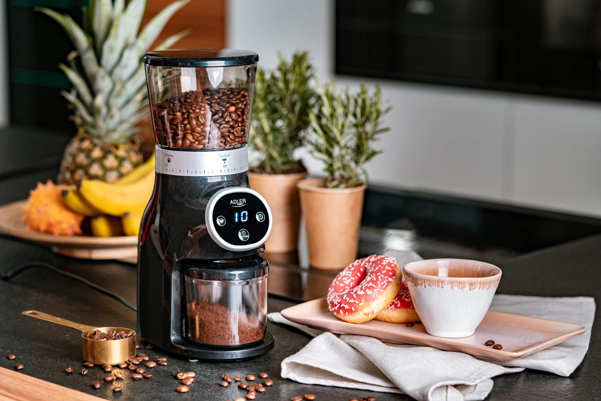 ADLER BURR COFFEE GRINDER BLACK