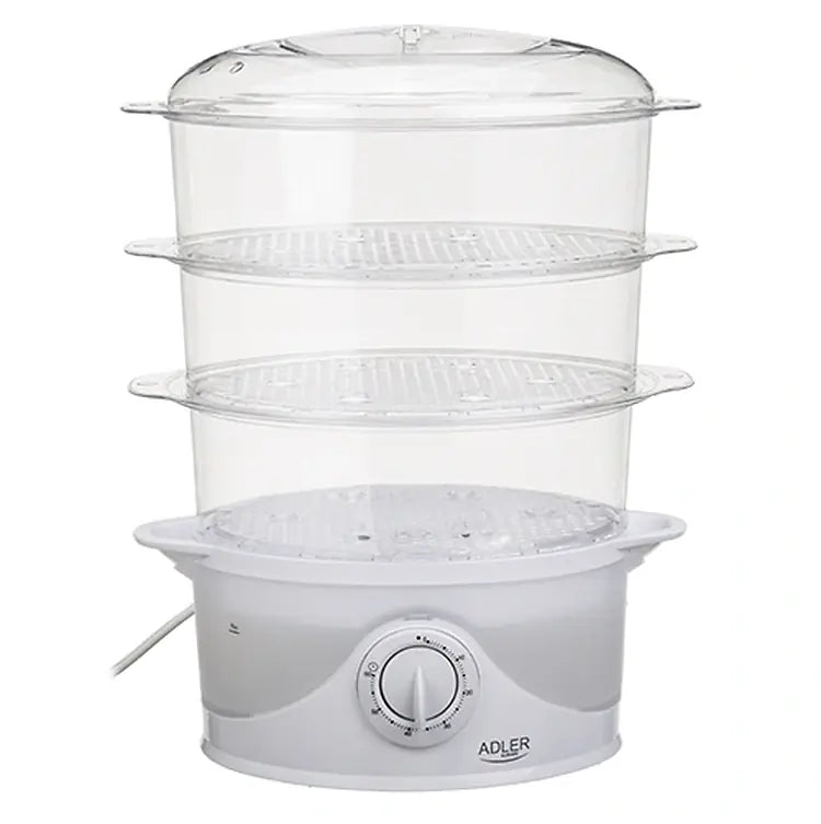 ADLER STEAM COOKER 9L 800W WHITE