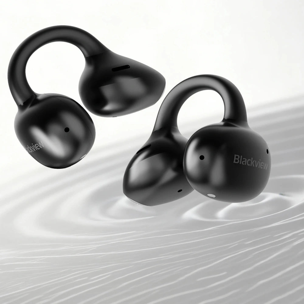 BLACKVIEW BT6.0 IPX5 AIRBUDS 15 WITH LCD CHARGING DOCK SHADOW BLACK