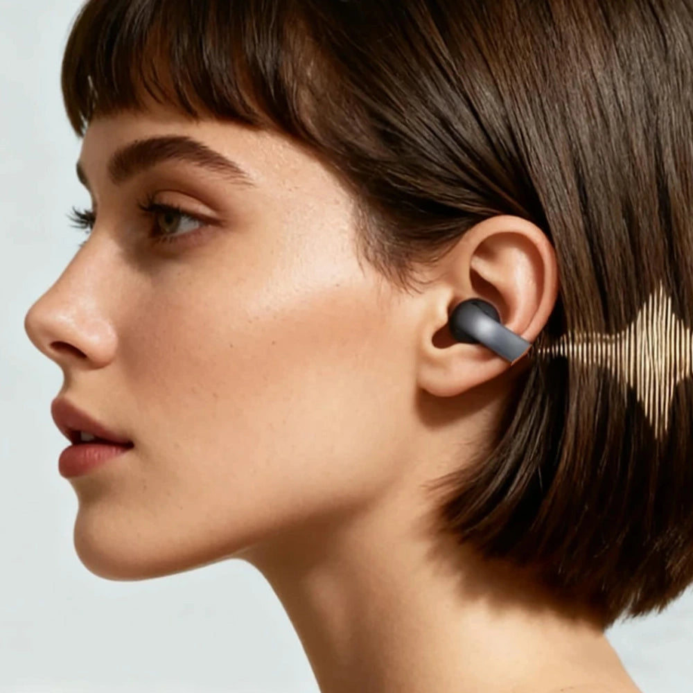 BLACKVIEW BT6.0 IPX5 AIRBUDS 15 WITH LCD CHARGING DOCK SHADOW BLACK