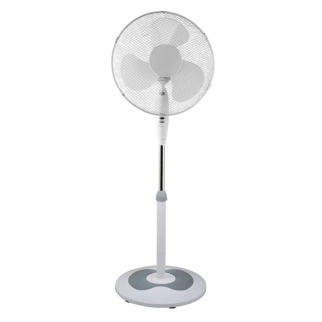Ανεμιστήρας Ορθοστάτης 40cm Λευκός FS40A RB White ECG