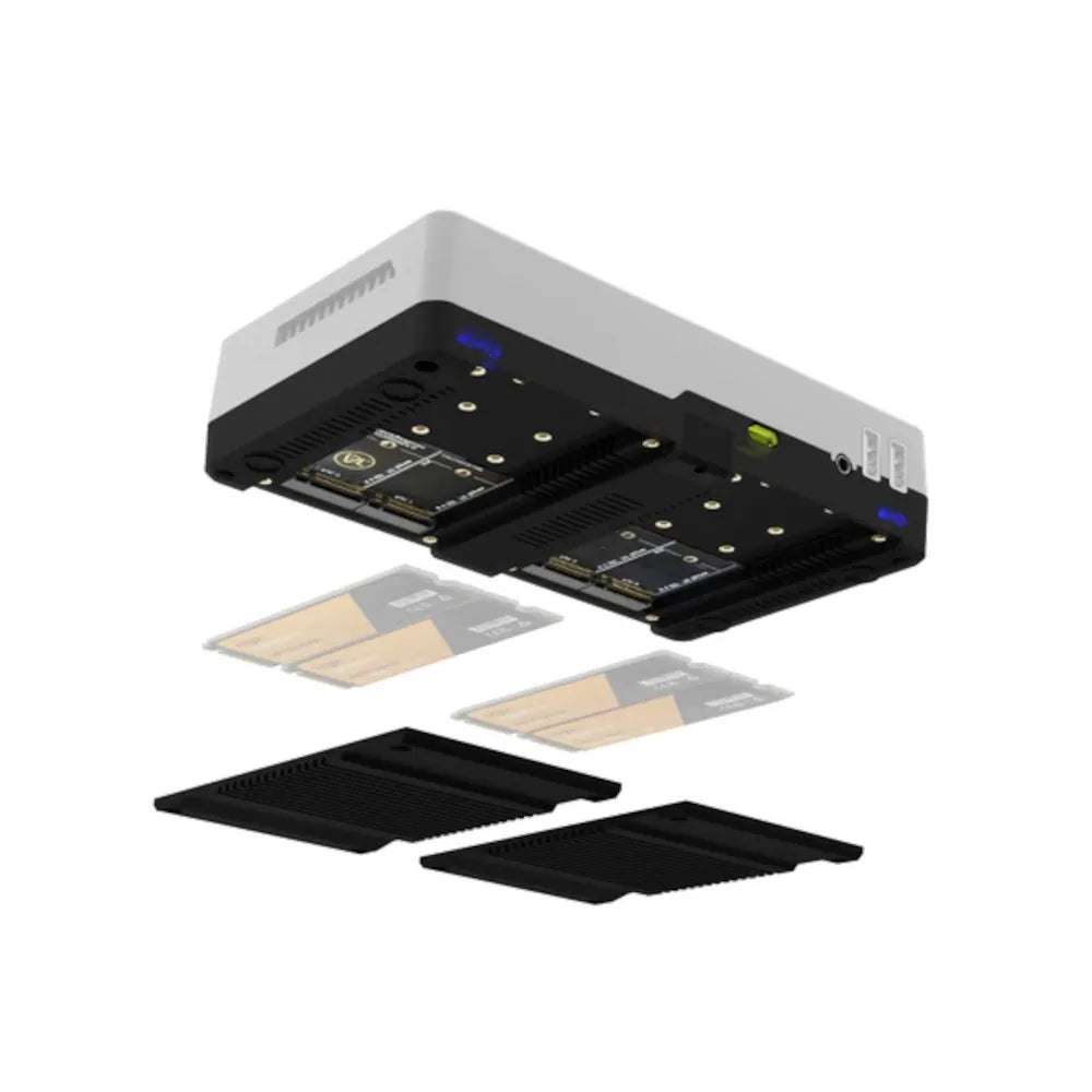 Argon Industria NVMe-PCIe Board Module Quad Drive Gen 3.0 for V5 (Board ONLY)