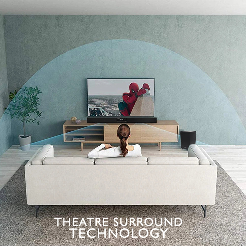 SONIC GEAR SOUNDBAR AND SUBWOOFER BT-3500
