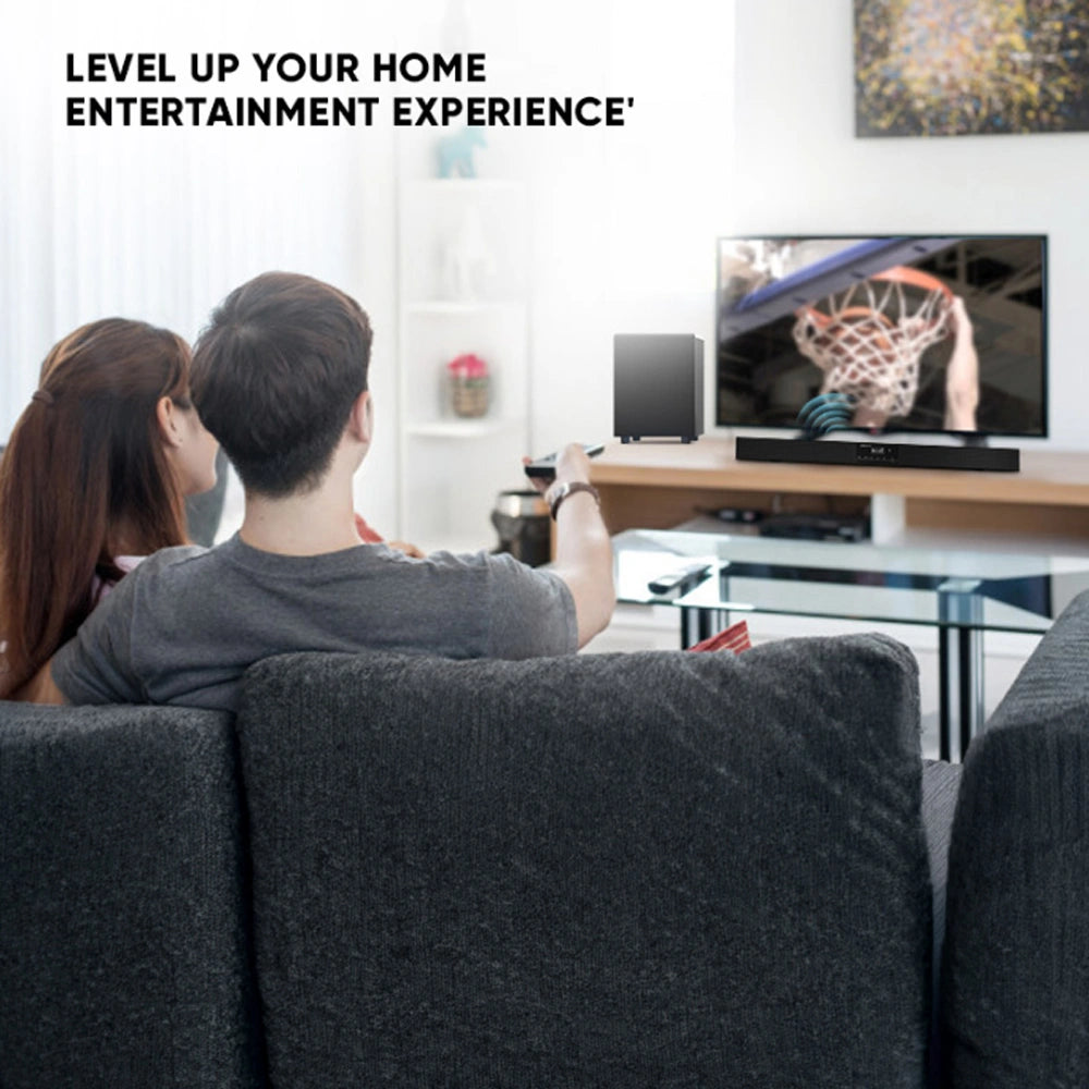 SONIC GEAR SOUNDBAR AND SUBWOOFER BT-3500