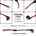 DC JACK Toshiba P200