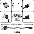 DC JACK Lenovo V110-15ISK