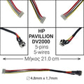 DC JACK HP Pavilion DV2000