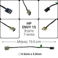 DC JACK HP ENVY15, D151